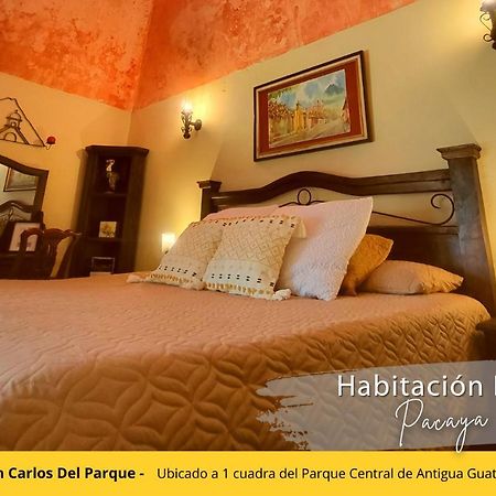 Posada De San Carlos Del Parque 危地马拉安地瓜 外观 照片