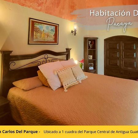 Posada De San Carlos Del Parque 危地马拉安地瓜 外观 照片
