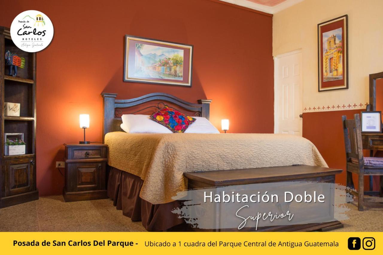 Posada De San Carlos Del Parque 危地马拉安地瓜 外观 照片