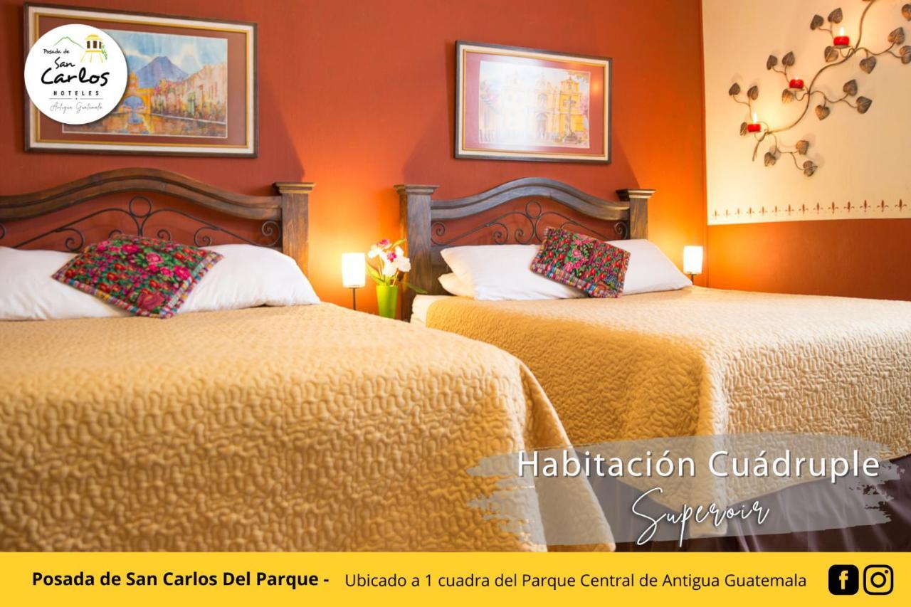 Posada De San Carlos Del Parque 危地马拉安地瓜 外观 照片