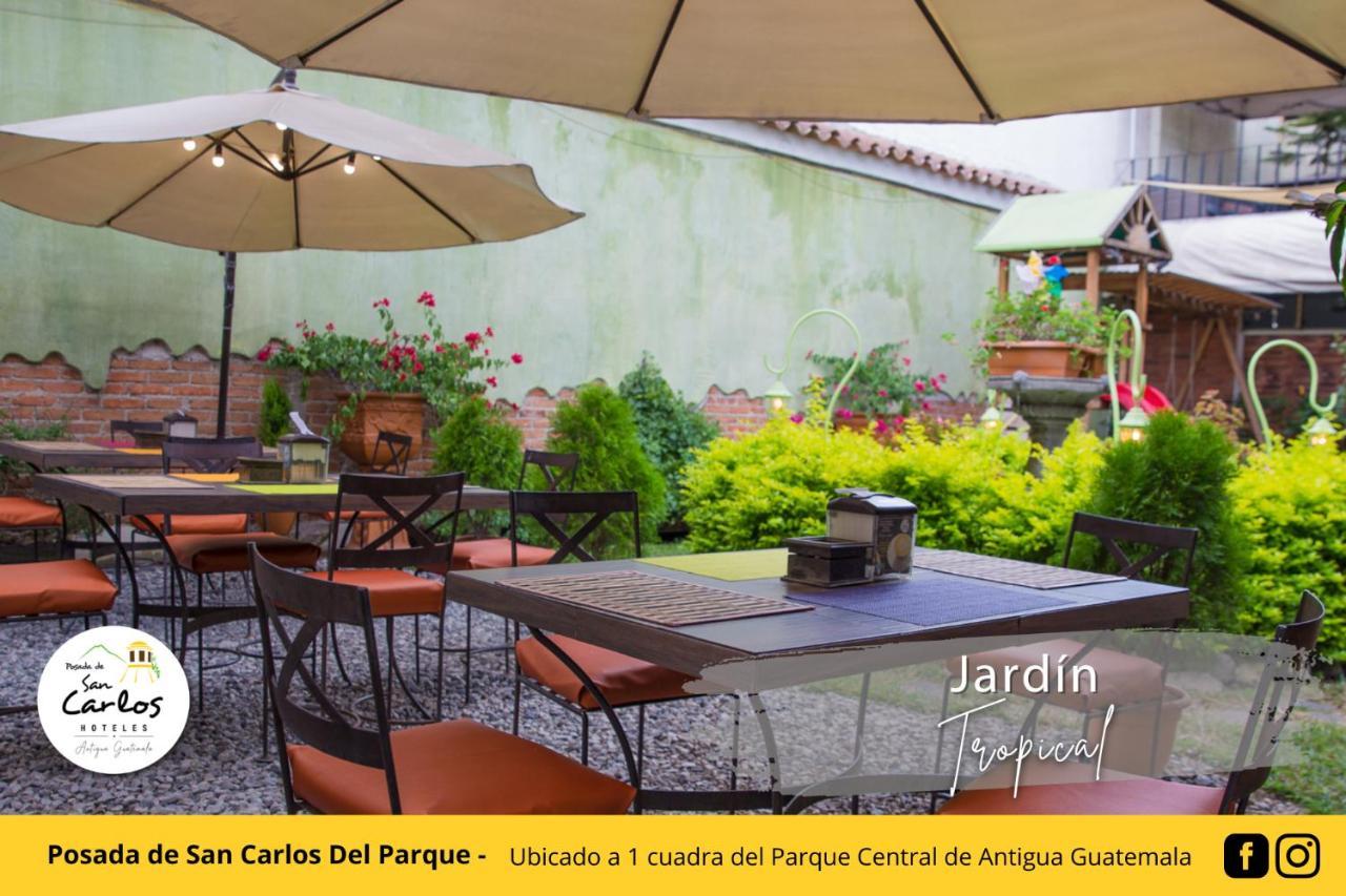 Posada De San Carlos Del Parque 危地马拉安地瓜 外观 照片