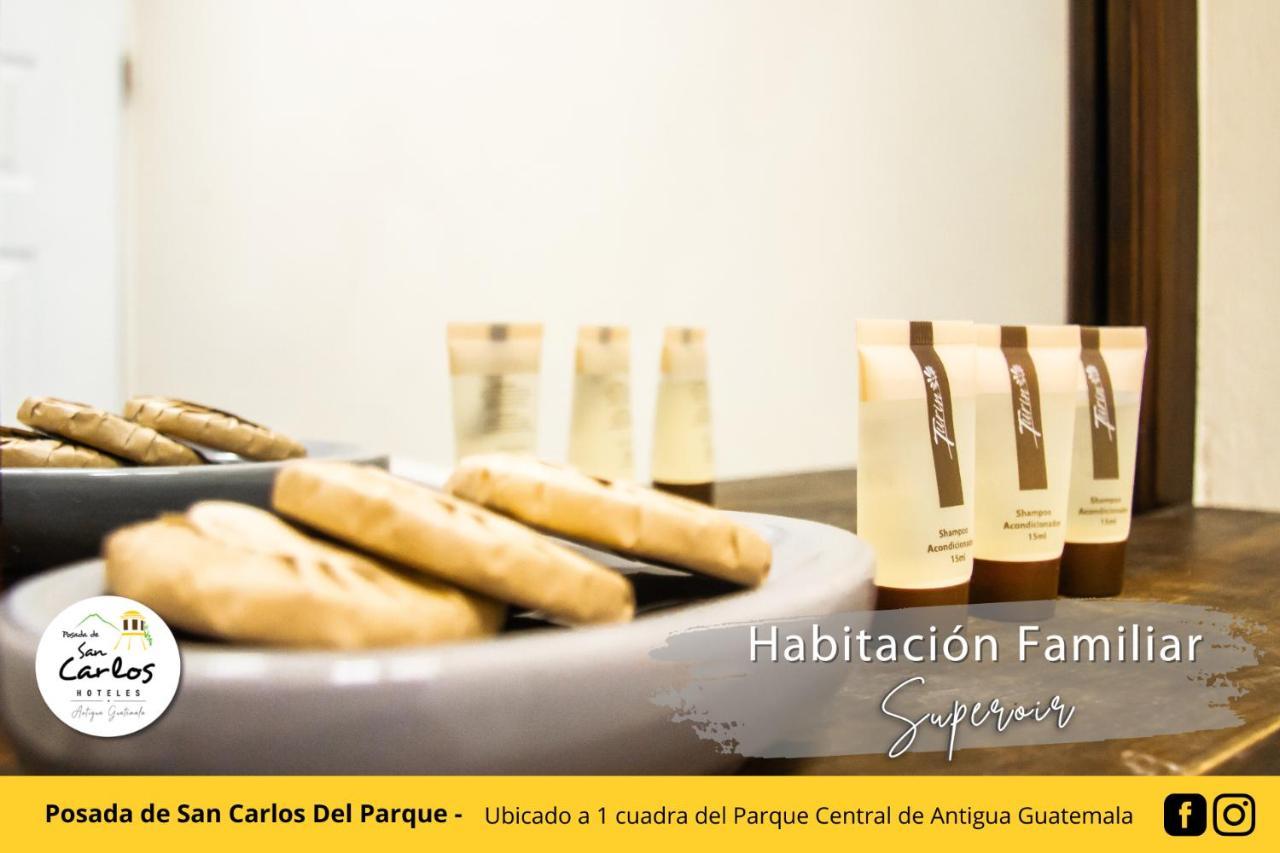 Posada De San Carlos Del Parque 危地马拉安地瓜 外观 照片