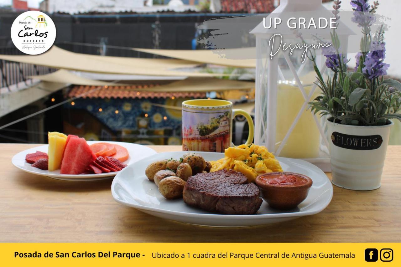 Posada De San Carlos Del Parque 危地马拉安地瓜 外观 照片