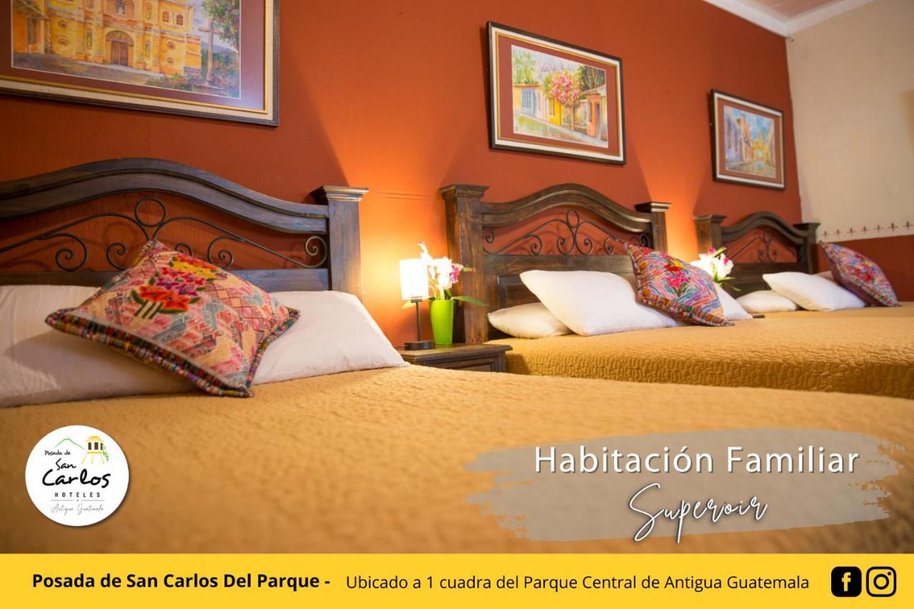 Posada De San Carlos Del Parque 危地马拉安地瓜 外观 照片