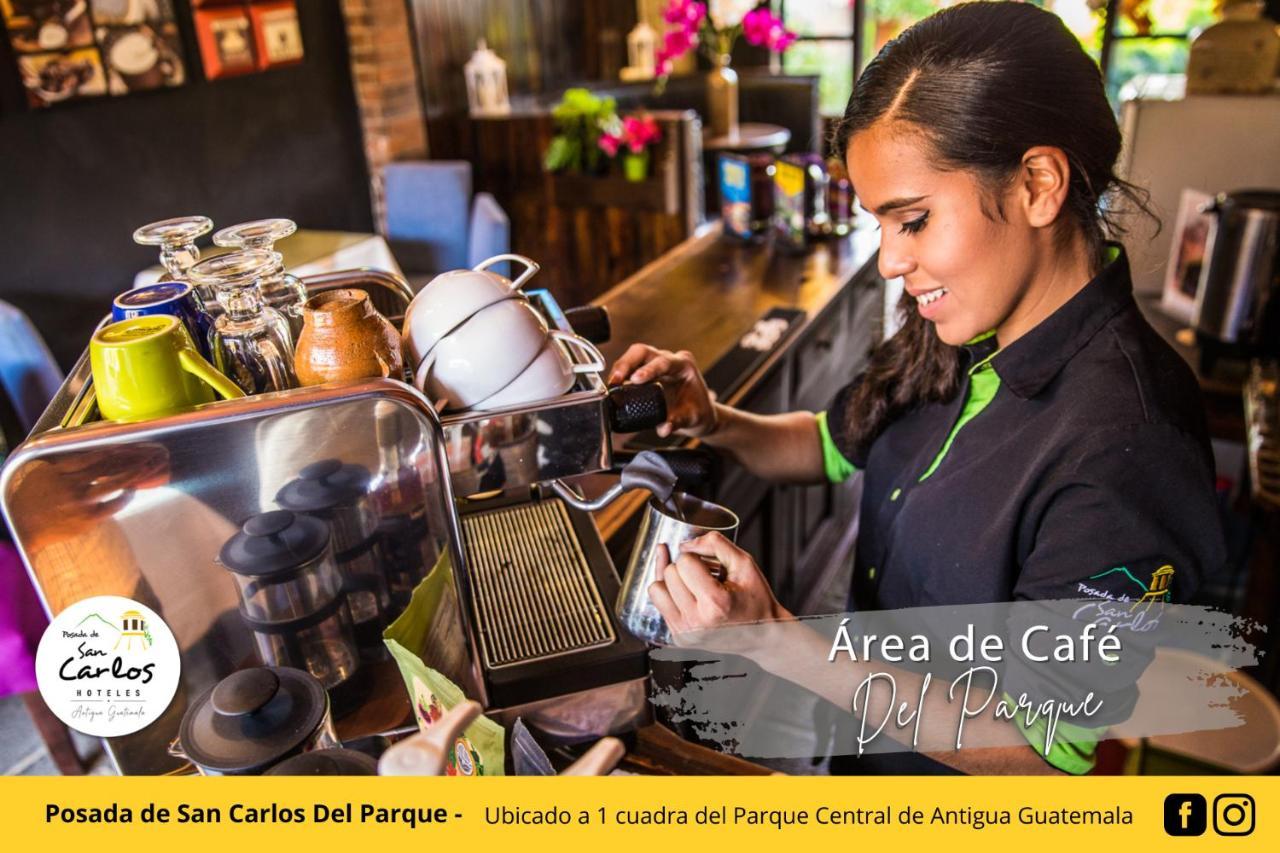 Posada De San Carlos Del Parque 危地马拉安地瓜 外观 照片