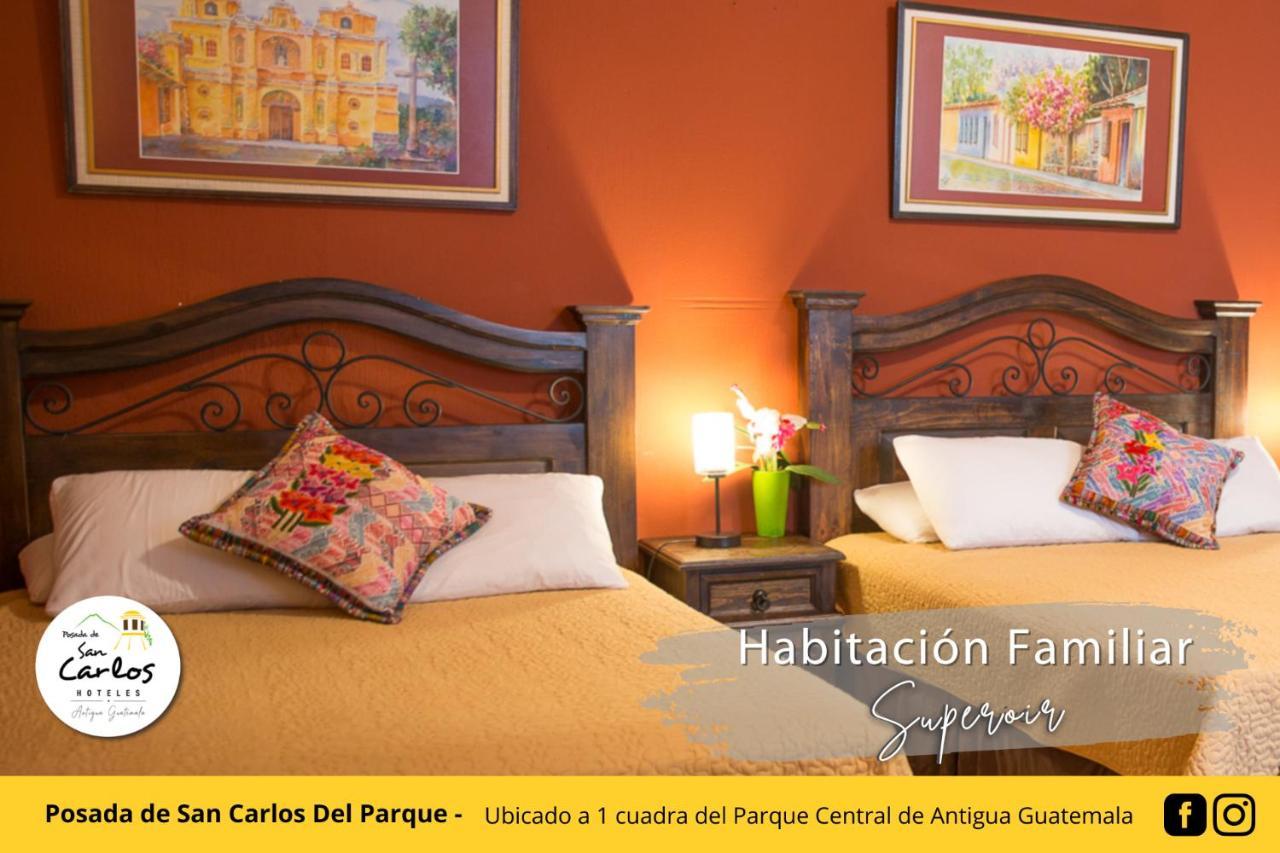 Posada De San Carlos Del Parque 危地马拉安地瓜 外观 照片