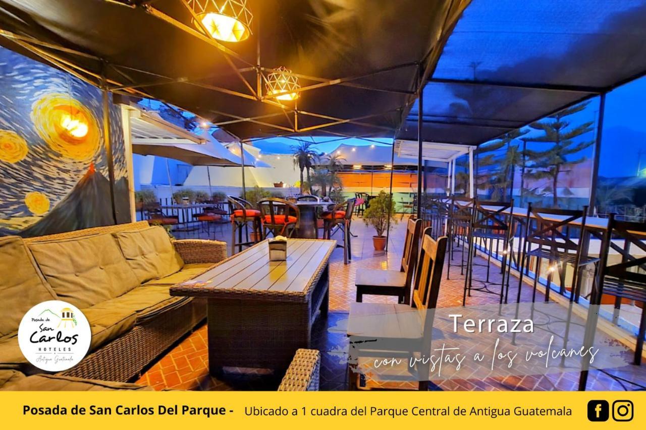 Posada De San Carlos Del Parque 危地马拉安地瓜 外观 照片