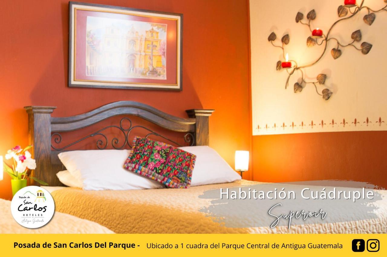 Posada De San Carlos Del Parque 危地马拉安地瓜 外观 照片