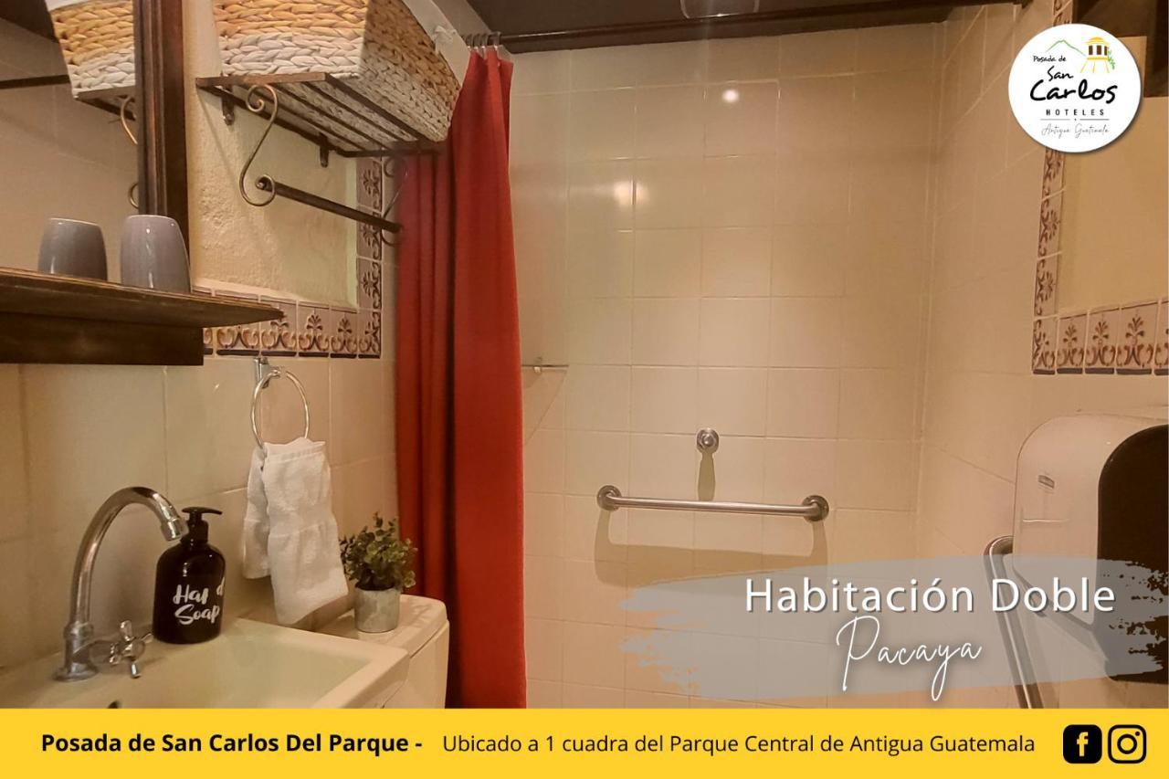Posada De San Carlos Del Parque 危地马拉安地瓜 外观 照片